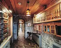 Intérieur de l'ancienne prison militaire