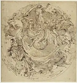 La terre dans la sphère céleste