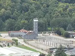 A Albertville, la tour héritée des salines aujourd'hui repère pour la fonderie