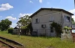 L'ancienne gare en 2024.