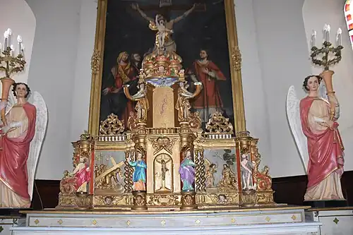 Le retable du maître-autel.