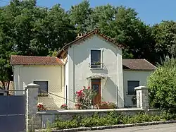 L'ancienne gare devenue maison d'habitation