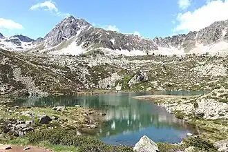 Vue sur le pic d'Astazou