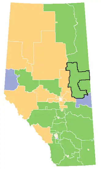 Carte de la circonscription