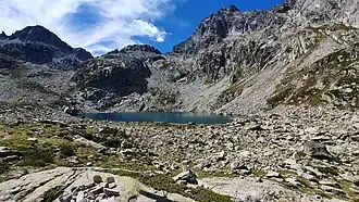 Image illustrative de l’article Lac de Batcrabère supérieur