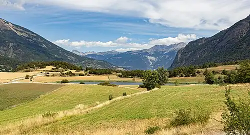 Lac de Siguret depuis la Chapelle Saint-Roch