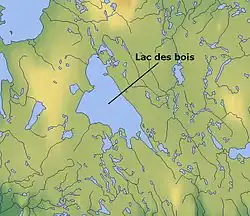 Image illustrative de l’article Lac des Bois (Territoires du Nord-Ouest)