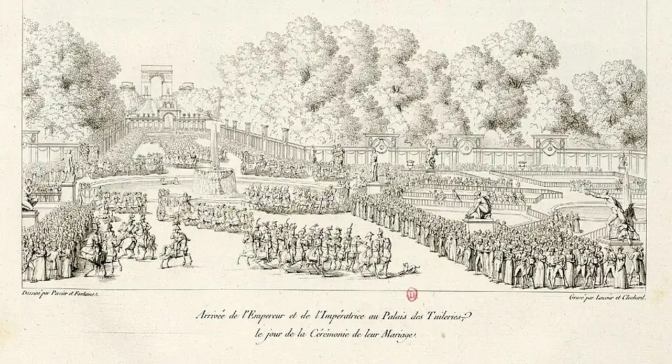 Description des cérémonies pour le mariage de S.M. l'Empereur Napoléon (1810).