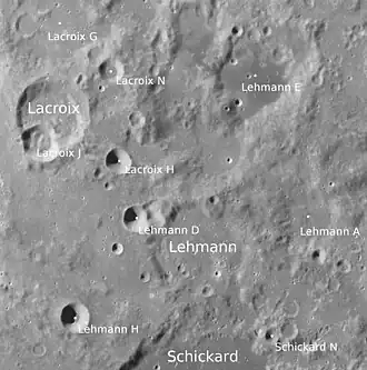 Image illustrative de l'article Lacroix (cratère)