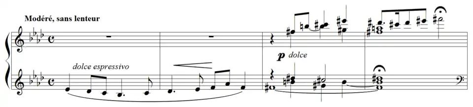 Partition pour piano