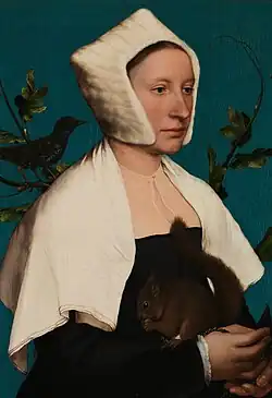 La Dame à l'écureuil de Hans Holbein le jeune