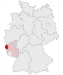 Drapeau de Arrondissement d'Eifel-Bitburg-Prüm