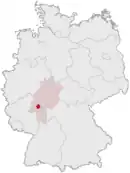 Drapeau de Arrondissement du Haut-Taunus