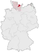 Drapeau de Arrondissement de Plön