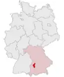 Drapeau de Arrondissement d'Augsbourg