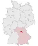 Drapeau de Arrondissement d'Erlangen-Höchstadt