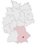 Drapeau de Arrondissement de Freising