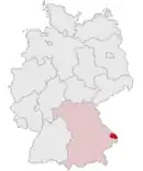 Drapeau de Arrondissement de Freyung-Grafenau