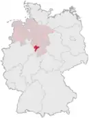 Drapeau de Arrondissement de Holzminden