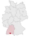 Drapeau de Arrondissement de Constance