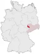 Drapeau de Ancien arrondissement du Pays-de-Leipzig