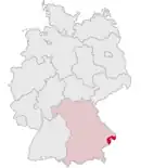 Drapeau de Arrondissement de Passau