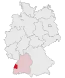 Drapeau de Arrondissement de l'Ortenau