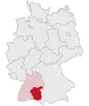 Drapeau de District de Tübingen