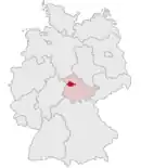 Drapeau de Arrondissement d'Unstrut-Hainich