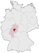 Drapeau de Arrondissement de Vogelsberg