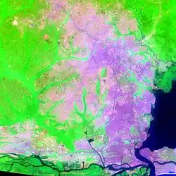 Image-satellite: Lagos, 2011.