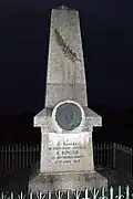 Le monument sur la route vers Bar-le-Duc.