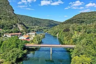 Pont sur le Doubs.