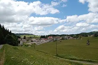 Vue du village.