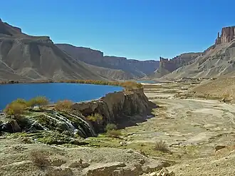 Gour des lacs de Band-e Amir en Afghanistan.