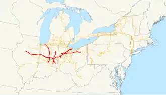 Image illustrative de l’article Lake Erie and Western Railroad