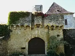 La barbacane au nord-est.