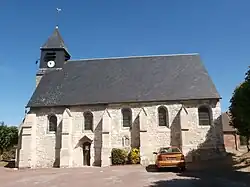 L'église Saint-Martin.