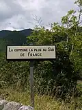 Lamanère commune la plus au sud de France