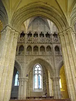 Élévation nord du chœur.