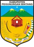 Blason de Kabupaten des monts Bintang