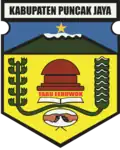 Blason de Kabupaten de Puncak Jaya
