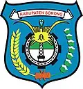 Blason de Kabupaten de Sorong