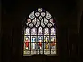 Église Saint-Thomas de Cantorbéry de Landerneau : la vitre-maîtresse.