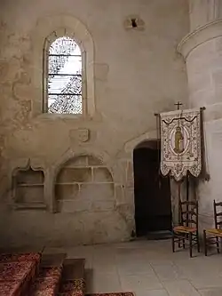 Costale sud du chœur de l'église Saint-Pierre-et-Saint-Paul.