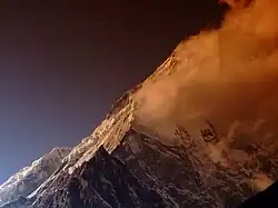 La montagne Langtang Lirung