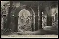 Temple et colonnades des XIe et XIIe&nbsp;siècles (vers 1910).
