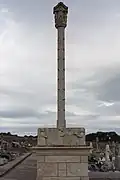 La Croix de cimetière de Lanouée : vue d'ensemble.