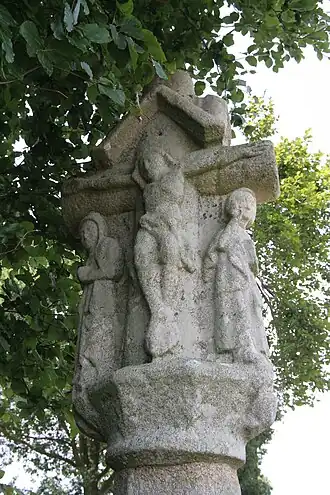 La Croix des prêtres : partie sommitale.