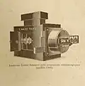 Appareil de projection stéréoscopique inventé par Estanave en 1906
